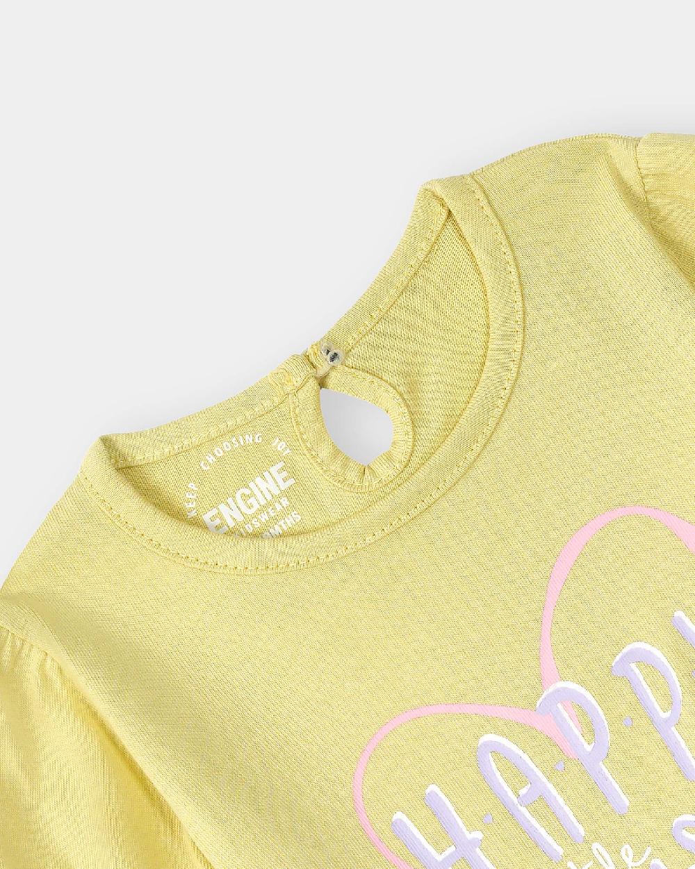 Engine Girls T Shirt VIT133-I02-YEL