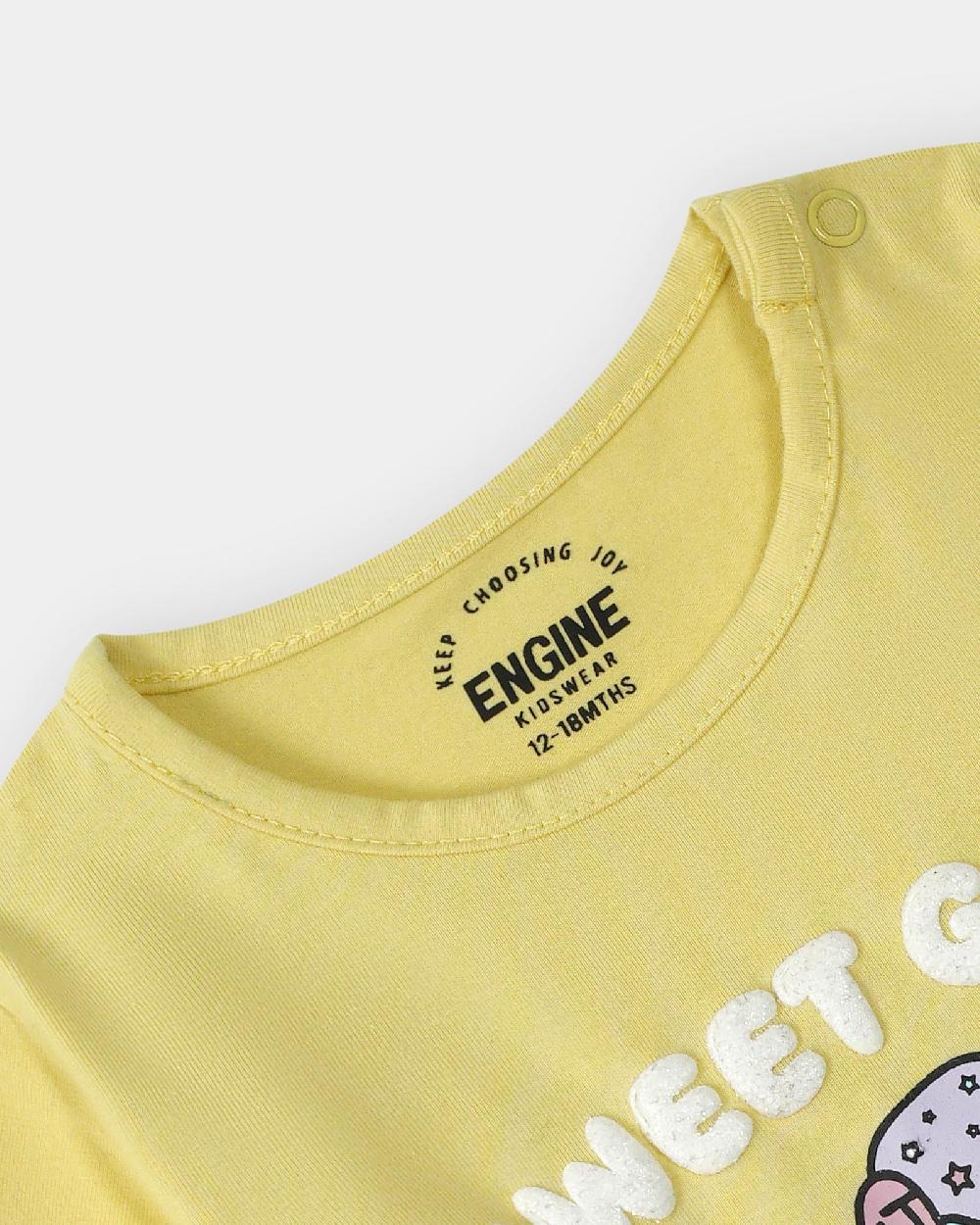 Engine Girls T Shirt VIT136-I02-YEL