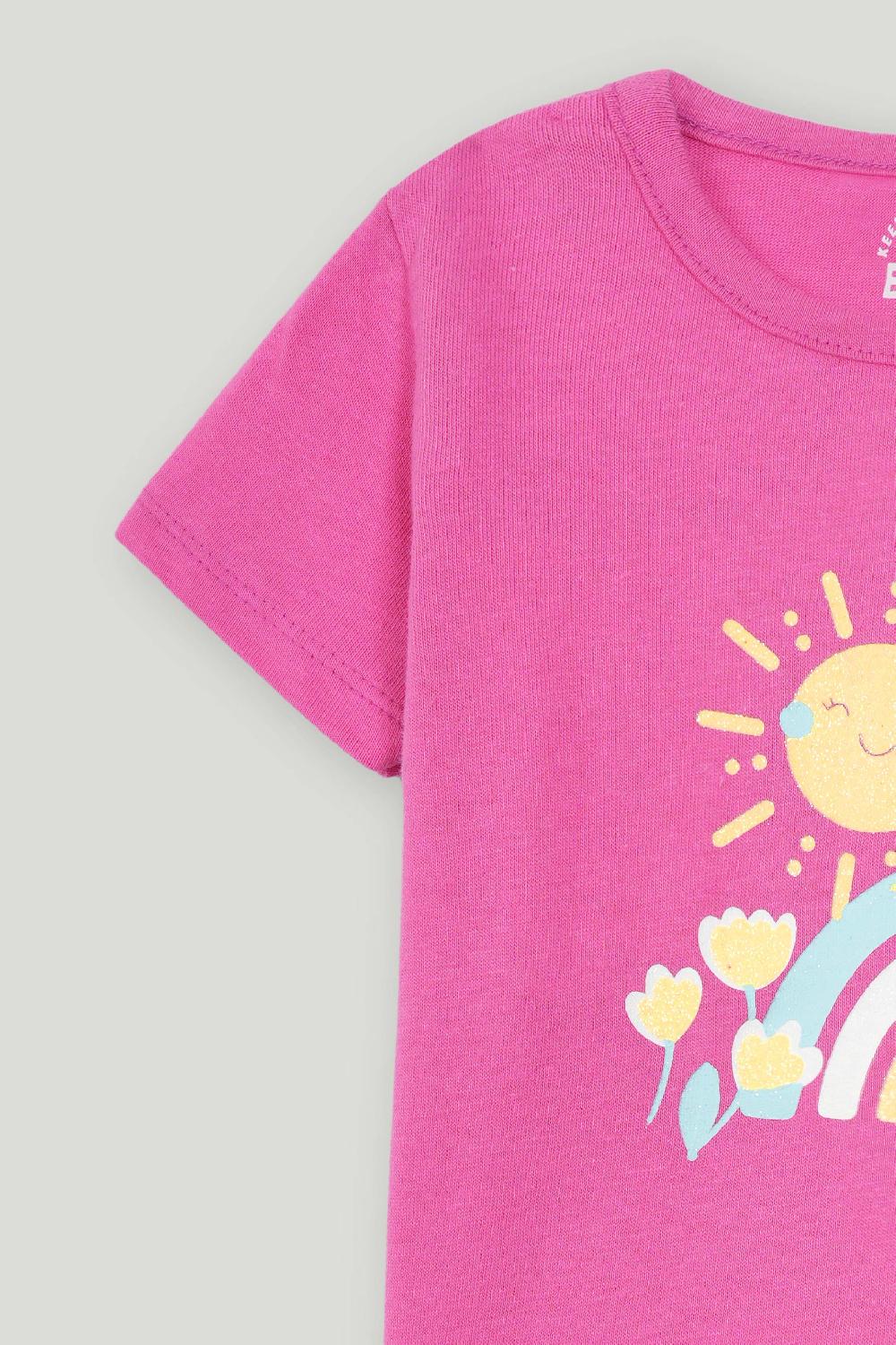 Engine Girls T Shirt VIT168-I02-PNK