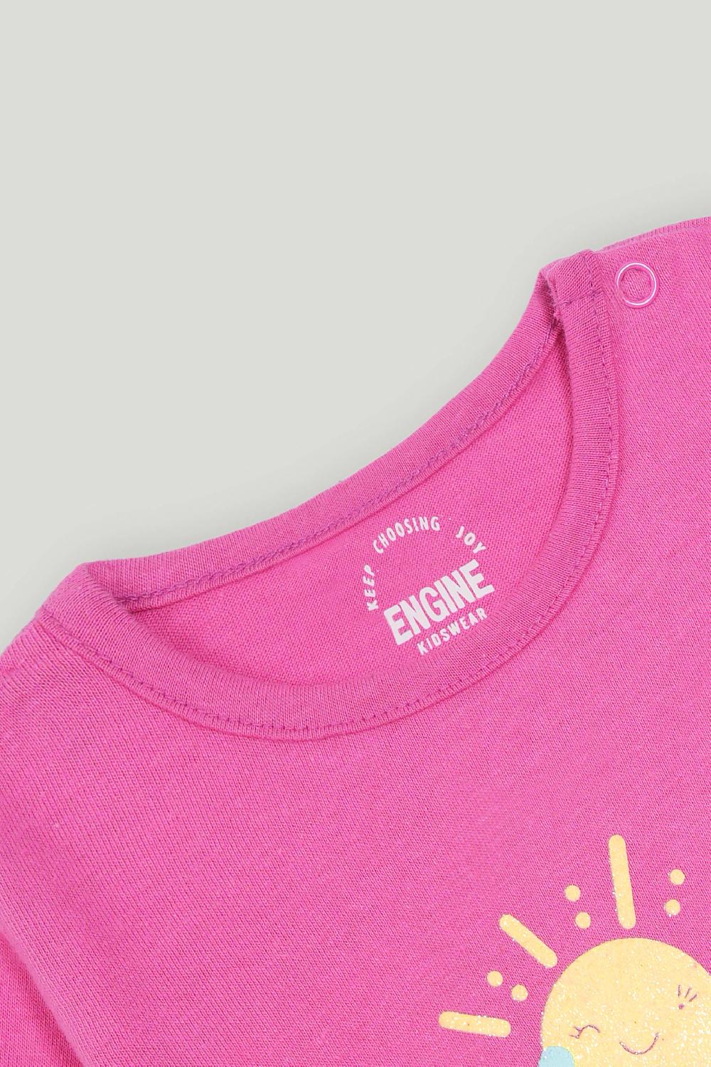 Engine Girls T Shirt VIT168-I02-PNK