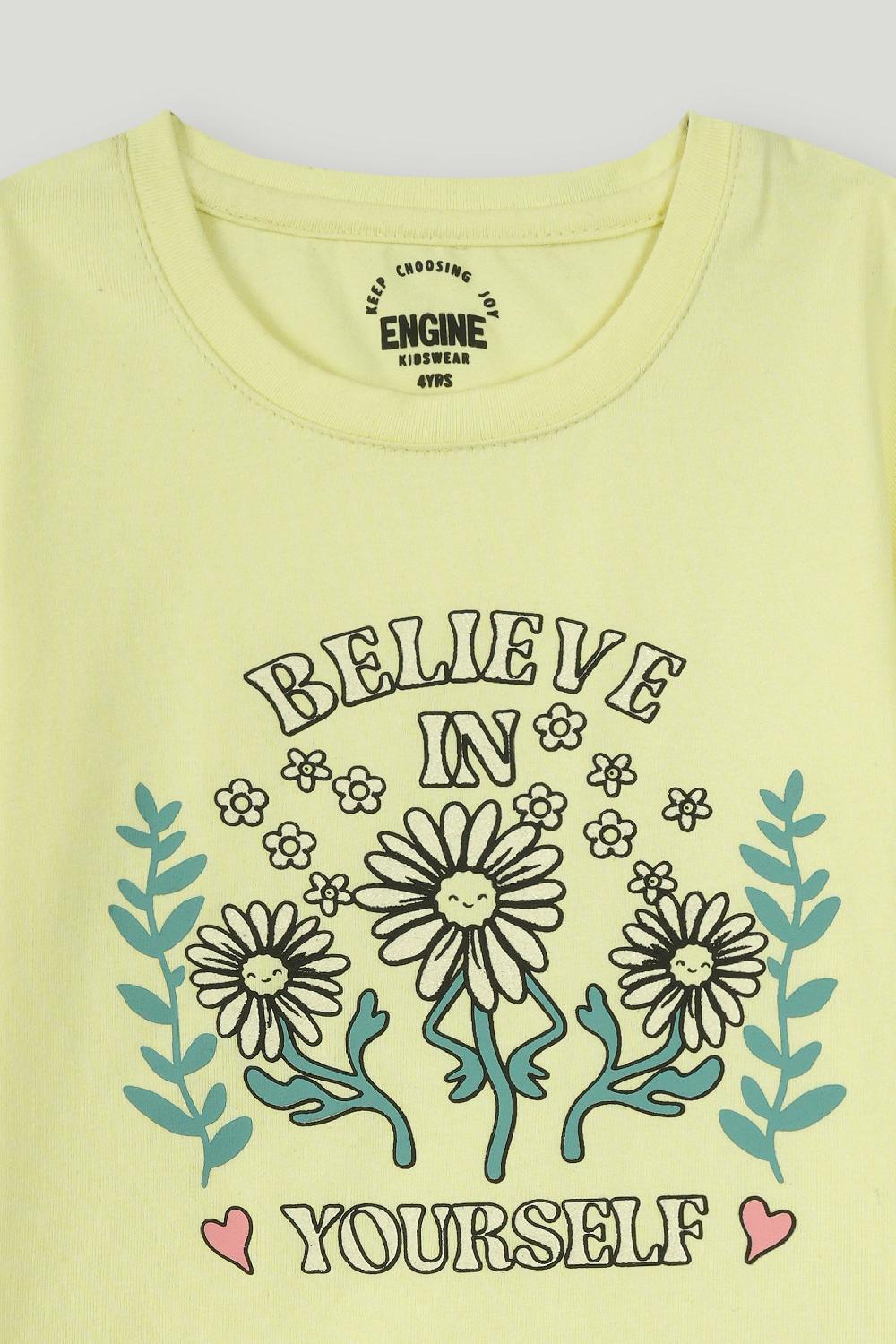 Engine Girls T Shirt VTT220-2YR-LIM