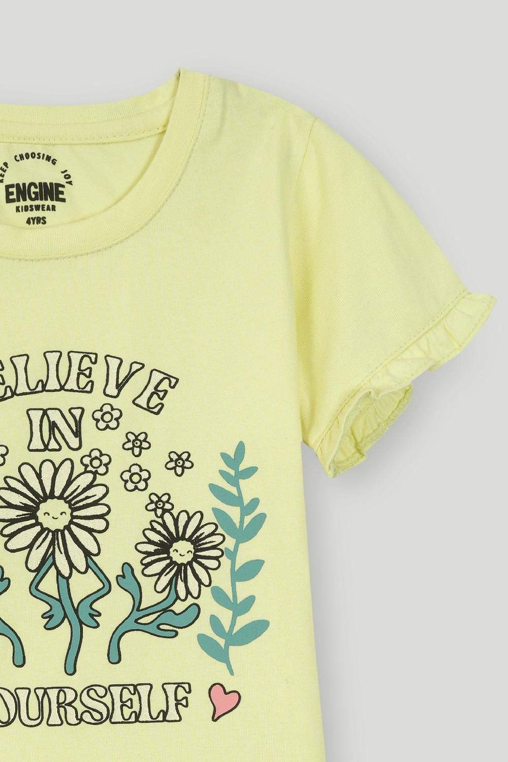 Engine Girls T Shirt VTT220-2YR-LIM