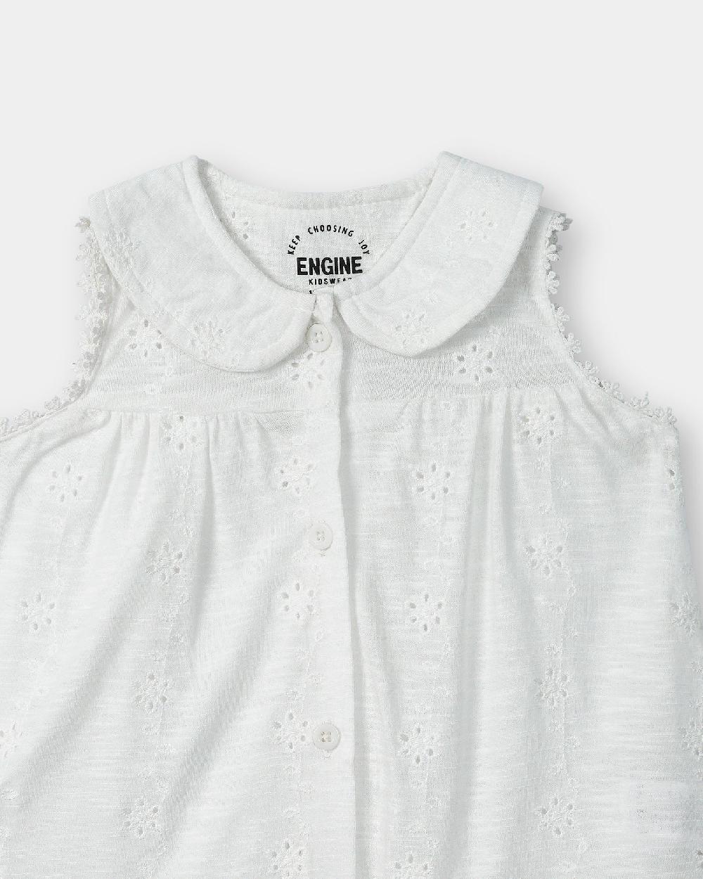 Engine Girls Top IT5014-I03-WHT