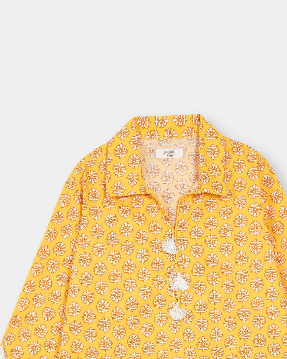 Engine Girls Top KW5010-506-YEL