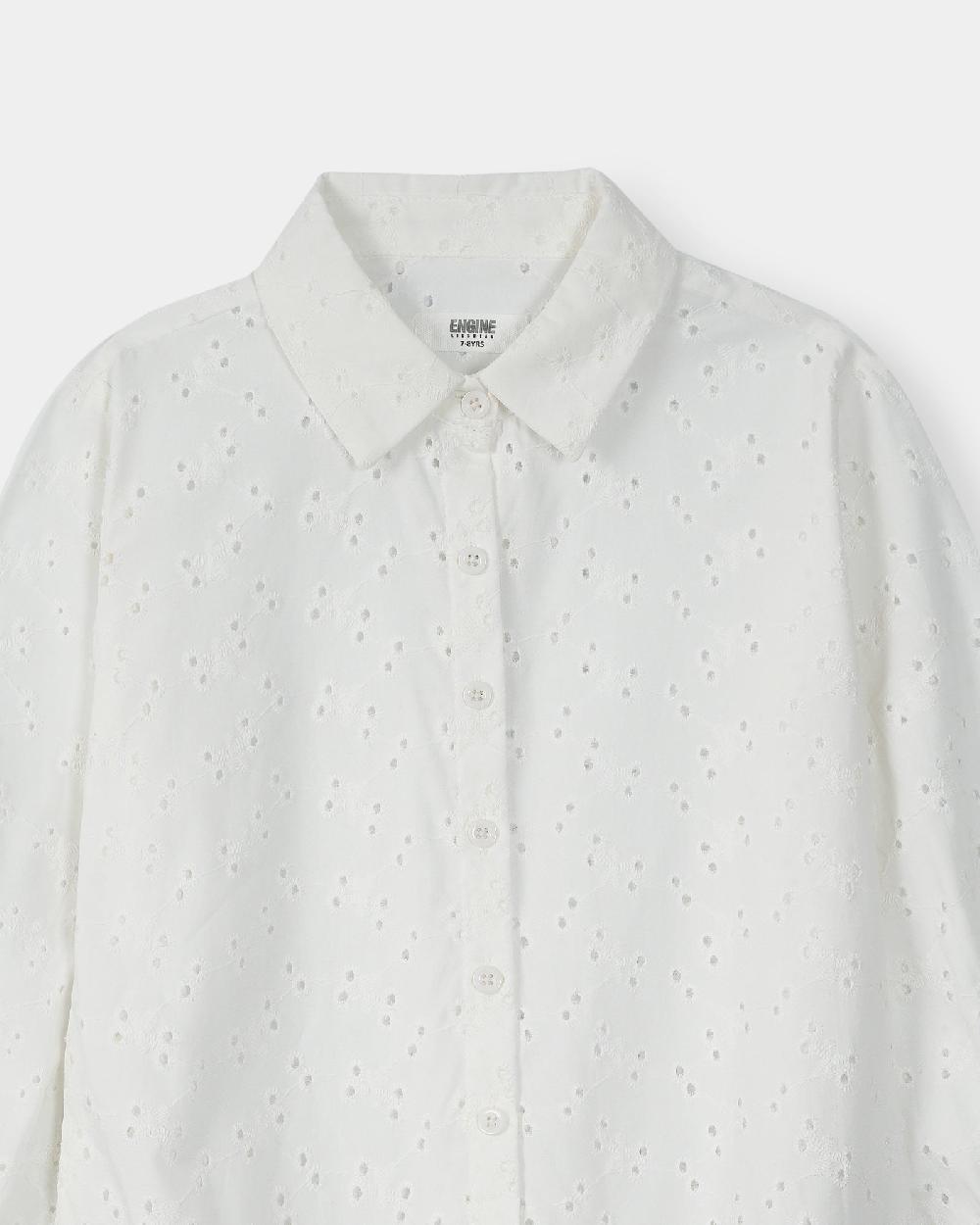 Engine Girls Top KW5015-K02-WHT