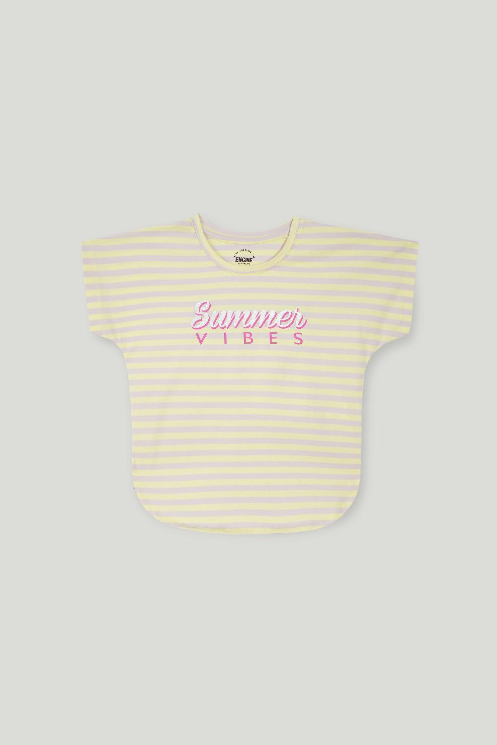 engine Girls Top VKT224-K02-YEL