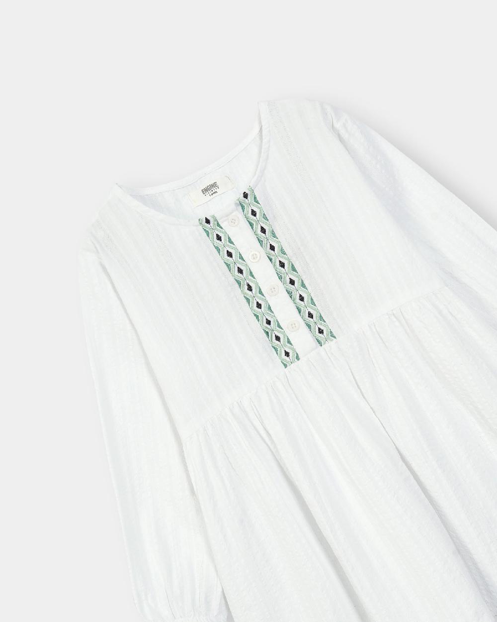 Engine Girls Top VKW028-K02-WHT