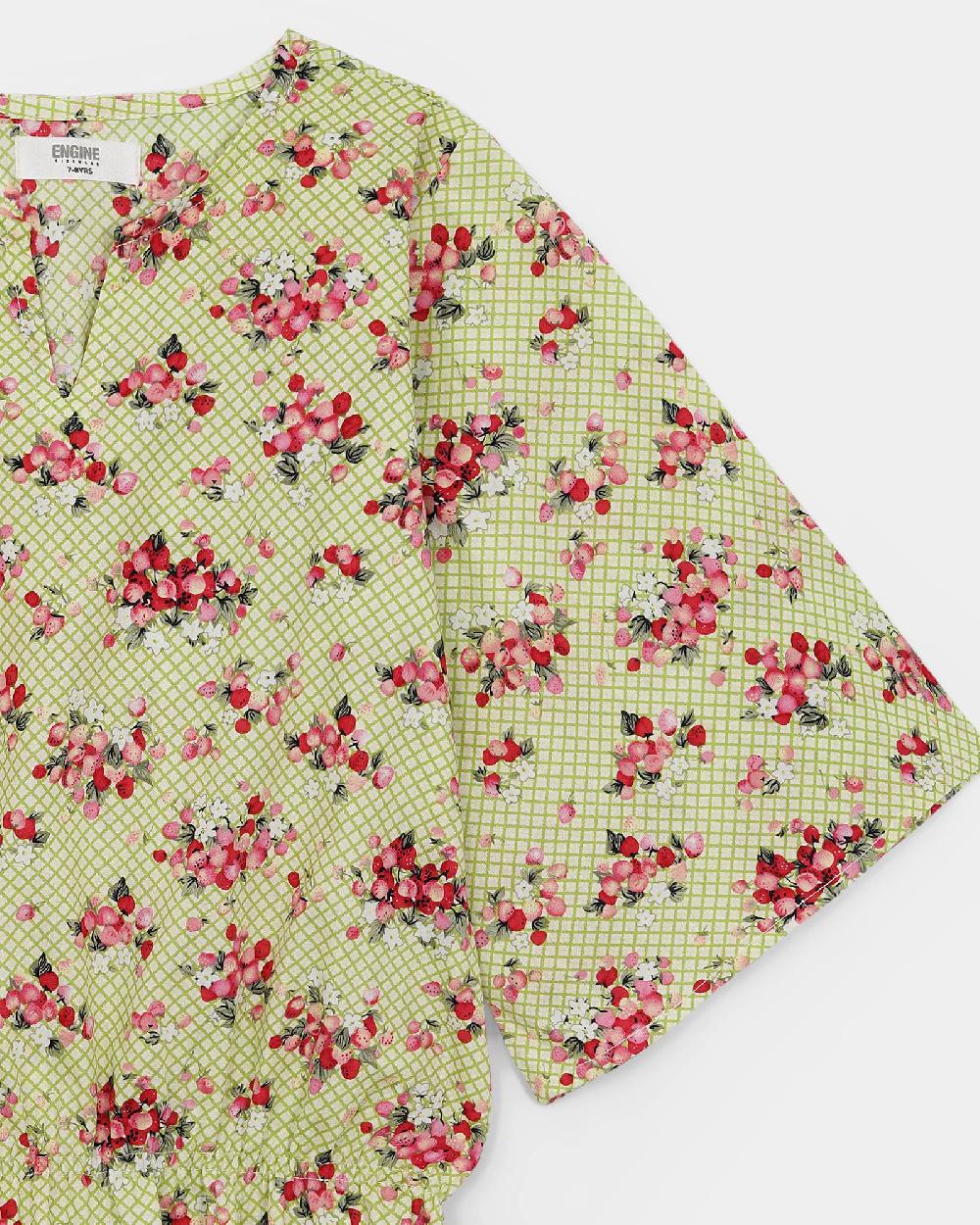 Engine Girls Top VKW036-506-GRN