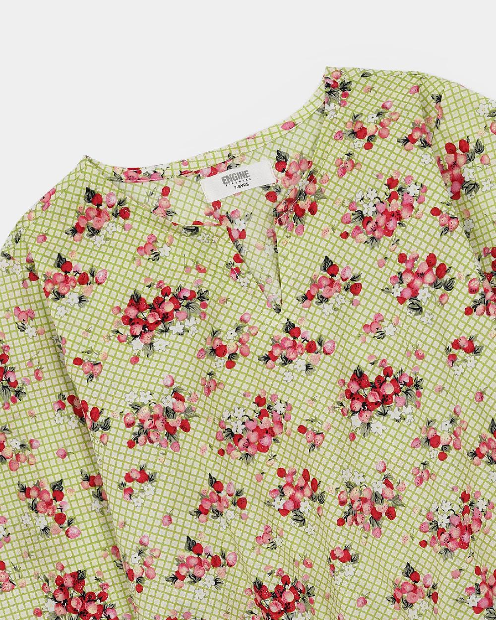 Engine Girls Top VKW036-506-GRN