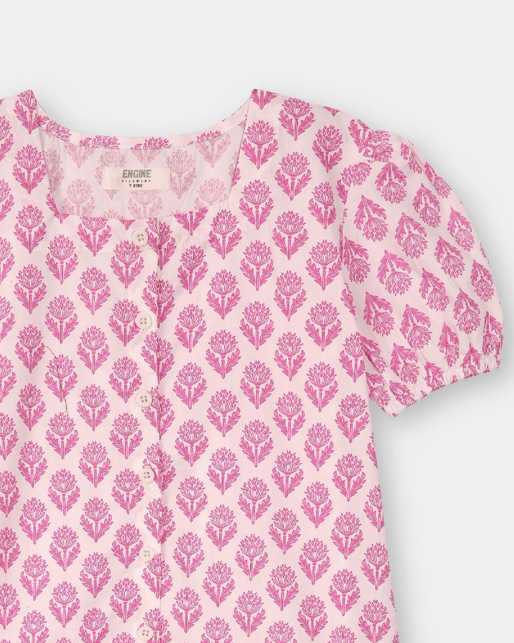 Engine Girls Top VKW037-506-WHT