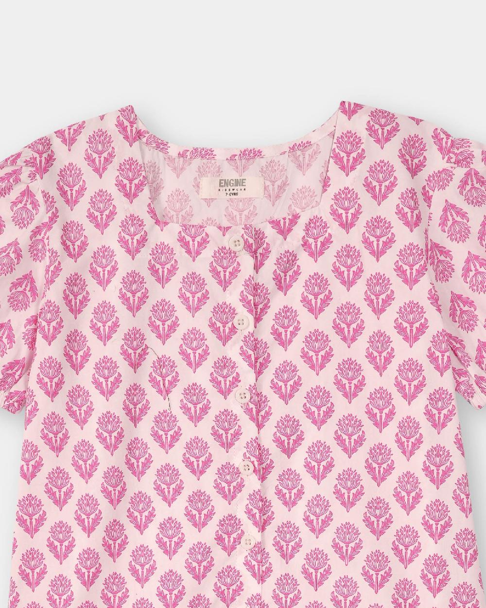 Engine Girls Top VKW037-506-WHT