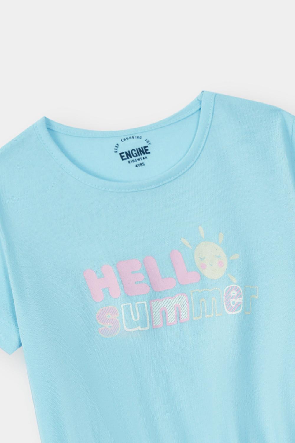 Engine Girls Top VTT176-4YR-SKB