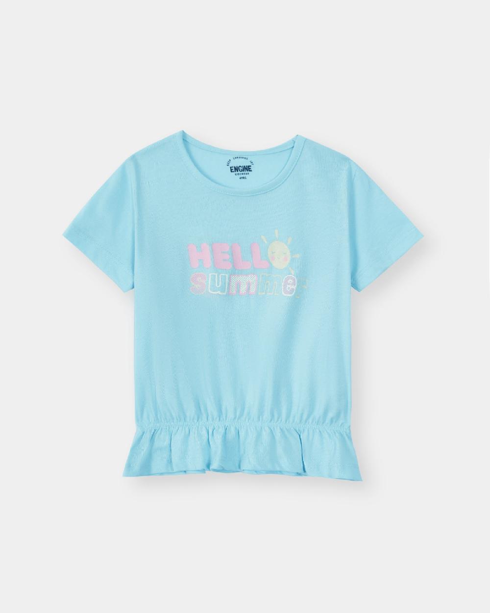 engine Girls Top VTT176-4YR-SKB