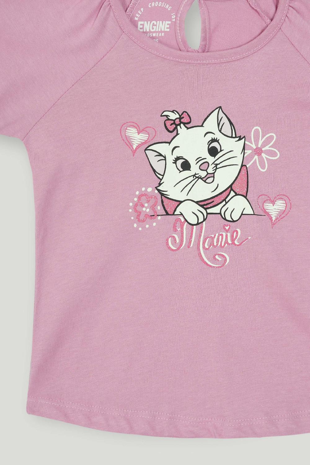 Engine Girls Top VTT212-2YR-PNK