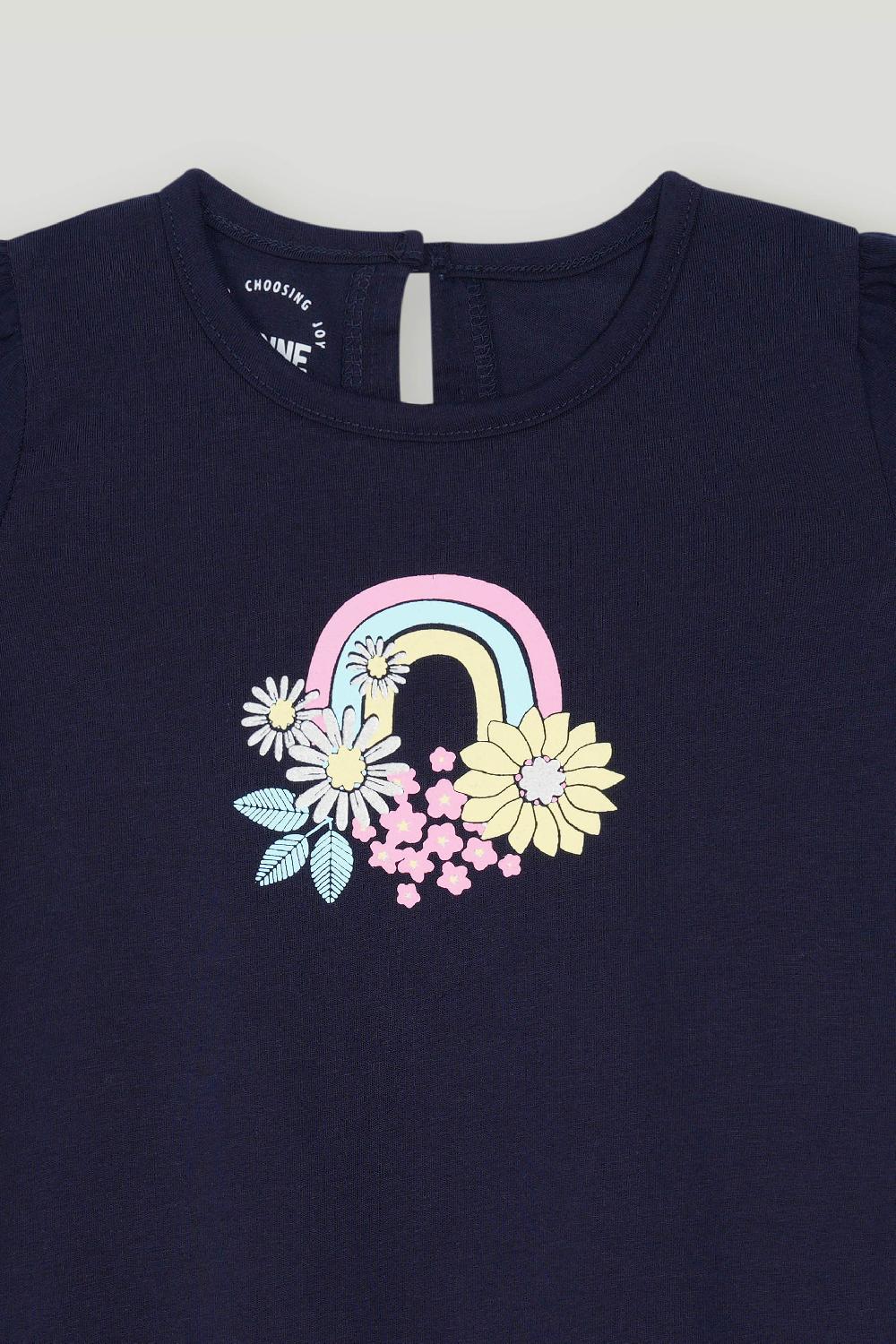 Engine Girls Top VTT224-2YR-NVY