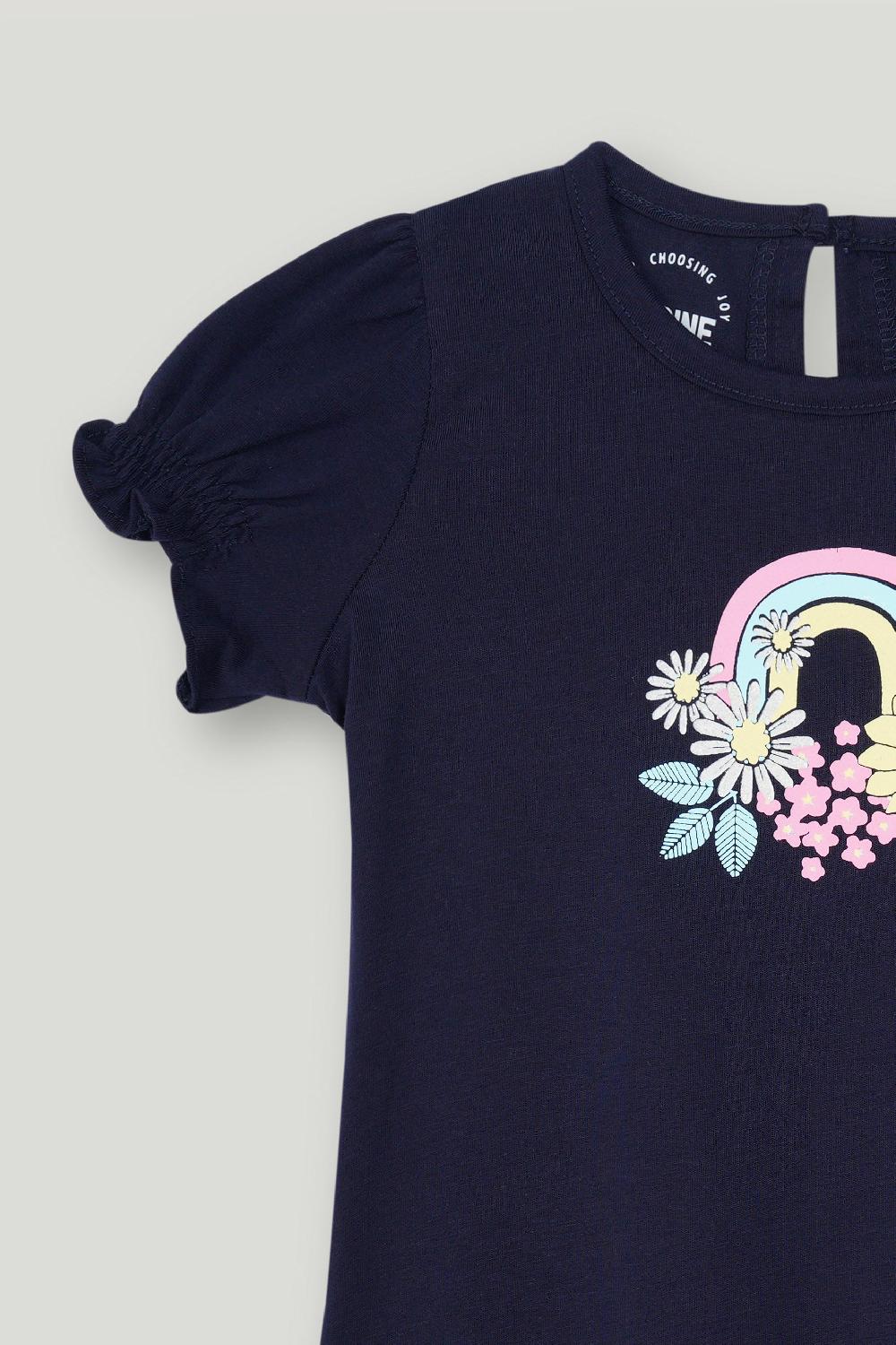 Engine Girls Top VTT224-2YR-NVY