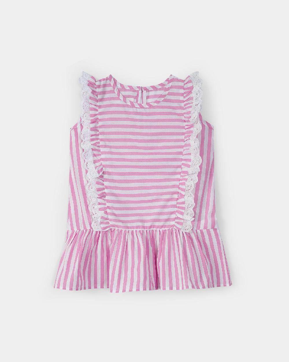 engine Girls Top VTW051-3YR-PNK