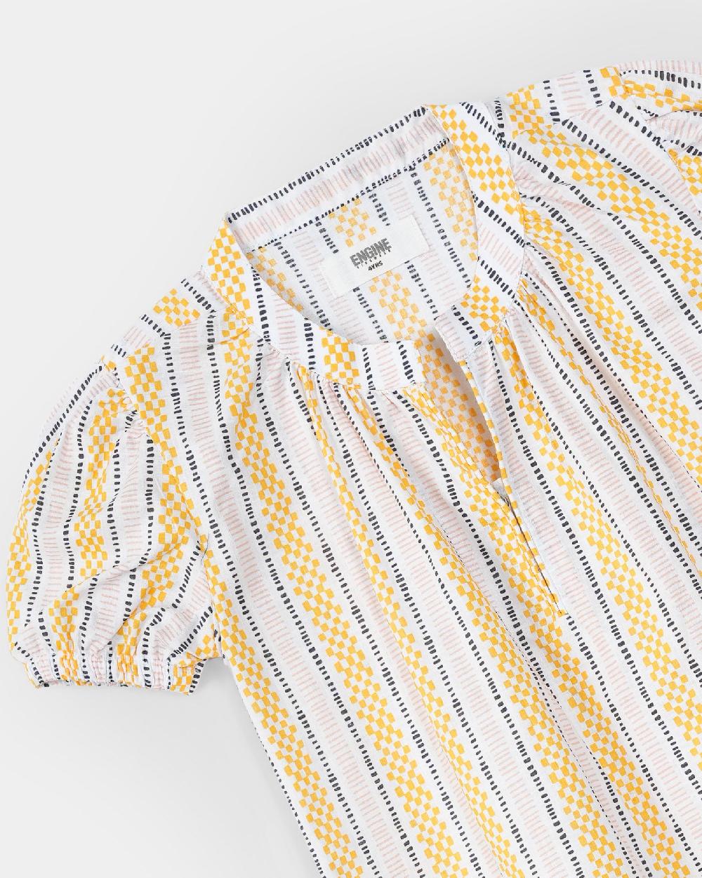 Engine Girls Top VTW052-2YR-WHT