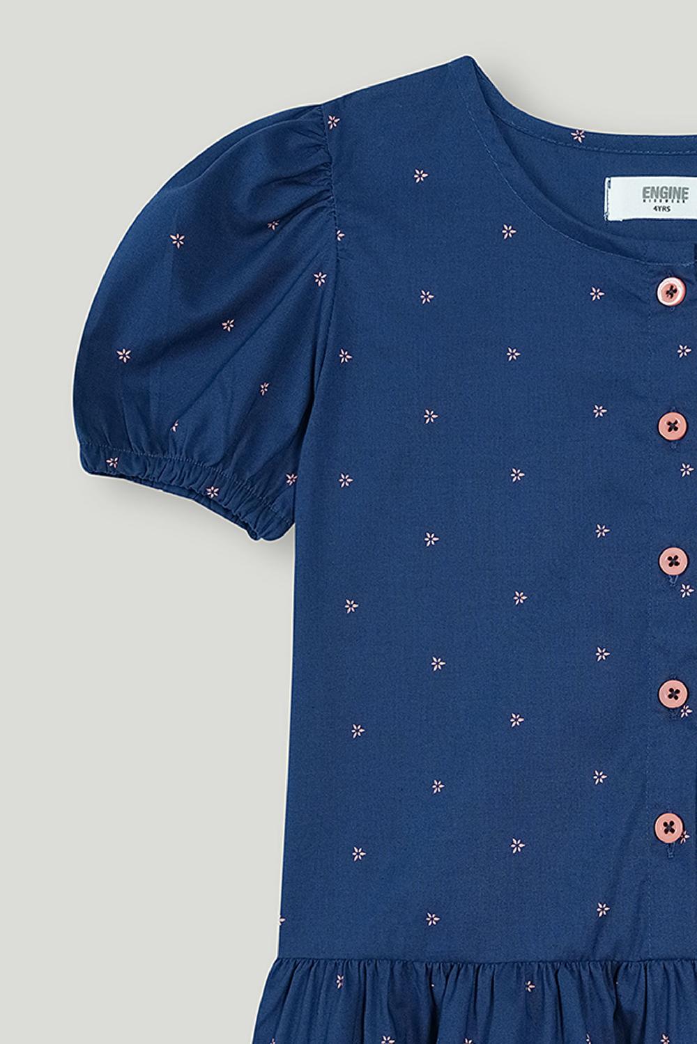 Engine Girls Top VTW058-2YR-NVY