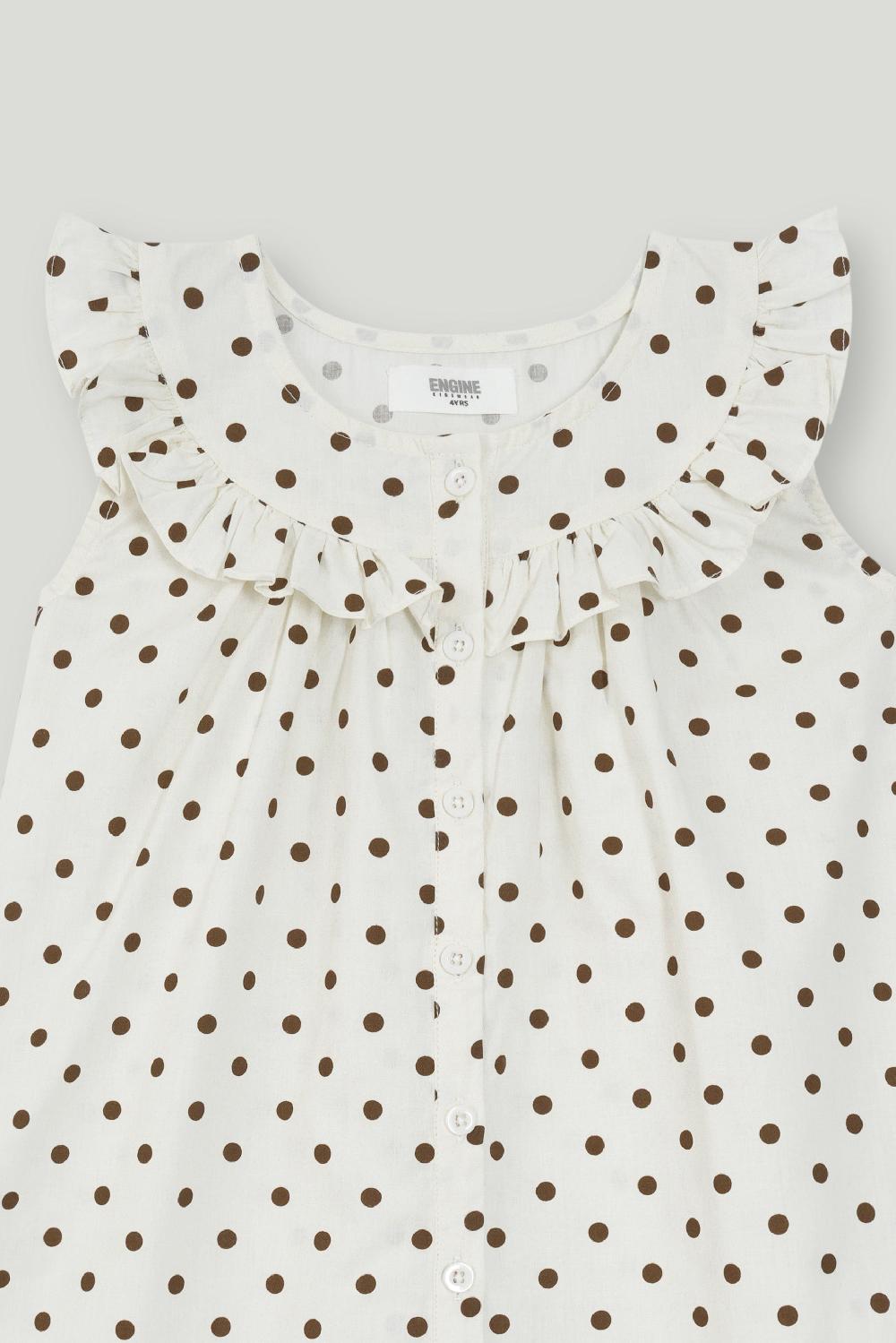 Engine Girls Top VTW064-3YR-WHT