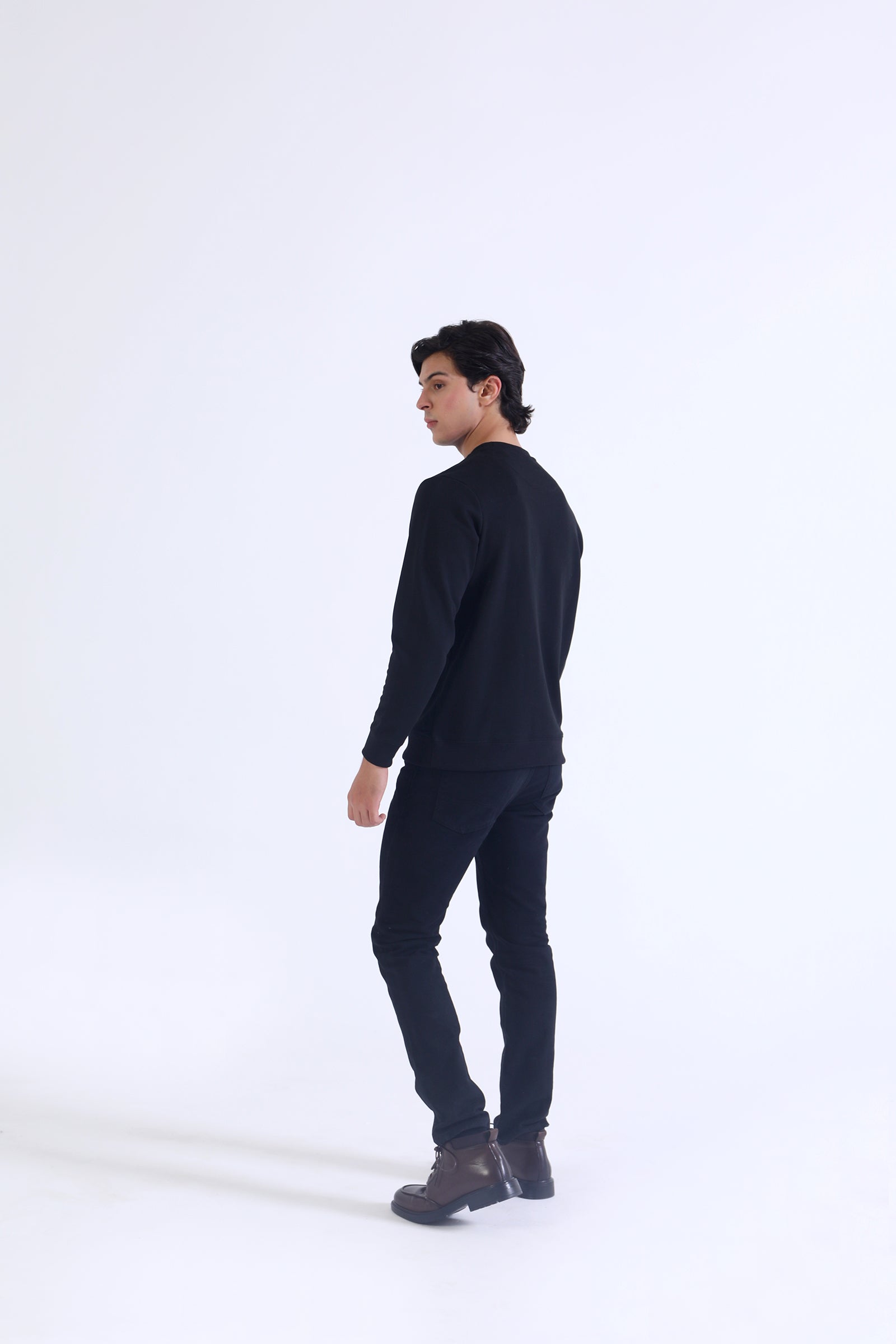 Engine Graphic SweatShirt MT4198-00M-BLK