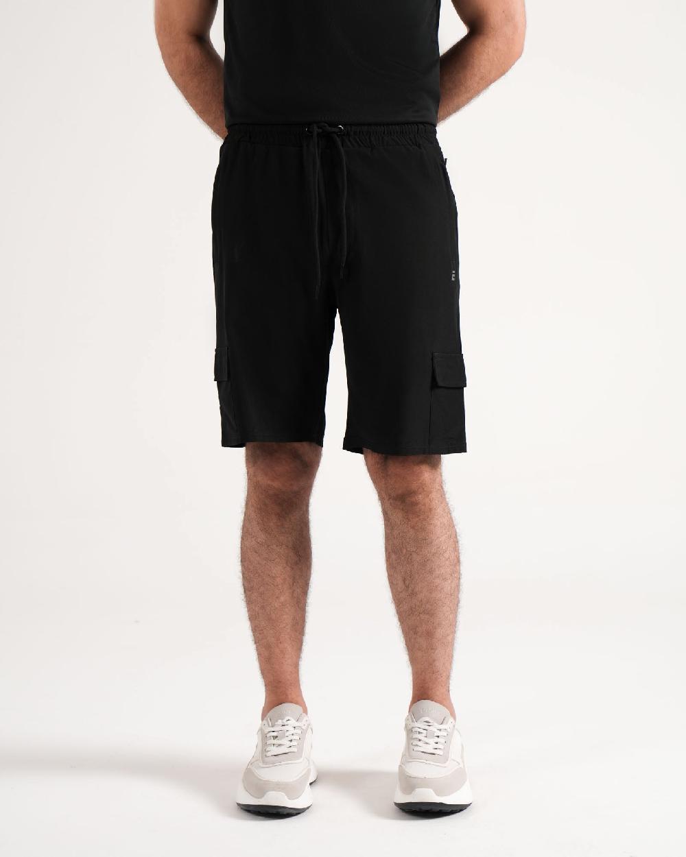 engine Men Active Wear Short MO5010-00S-BLK