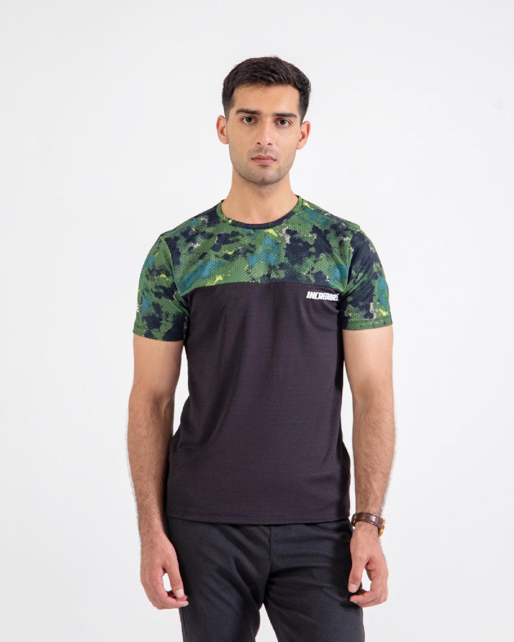 Engine Men Active Wear Tee MT4138-00S-BLK