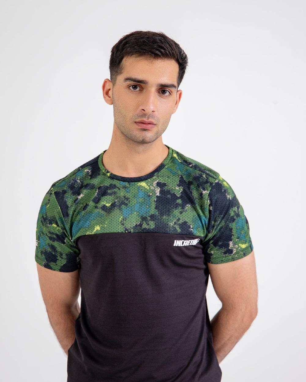 Engine Men Active Wear Tee MT4138-00S-BLK