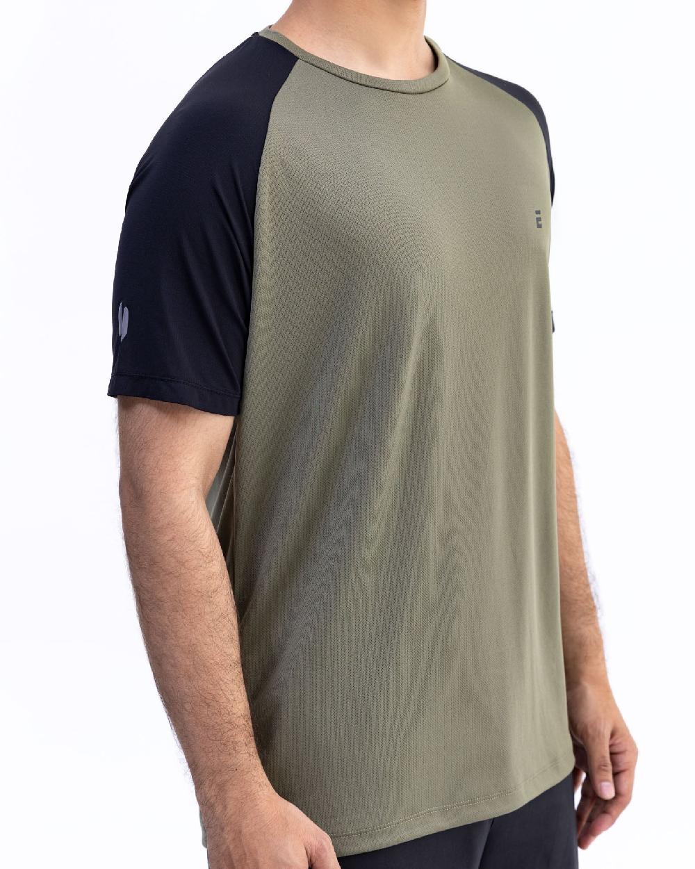 Engine Men Active Wear Tee MT4214-00S-OLV