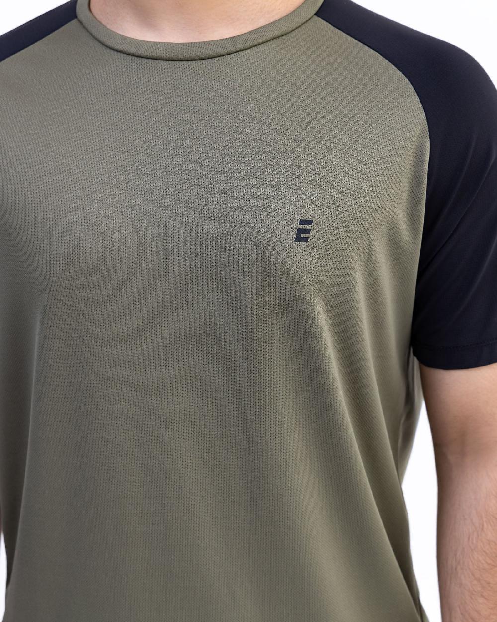 Engine Men Active Wear Tee MT4214-00S-OLV