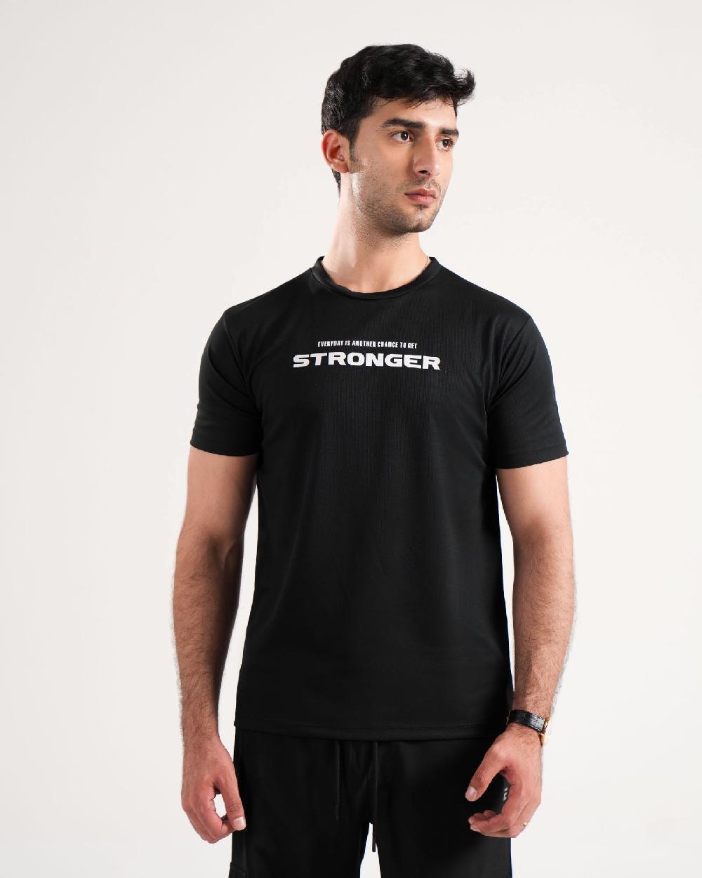 Engine Men Active Wear Tee MT5079-00L-BLK