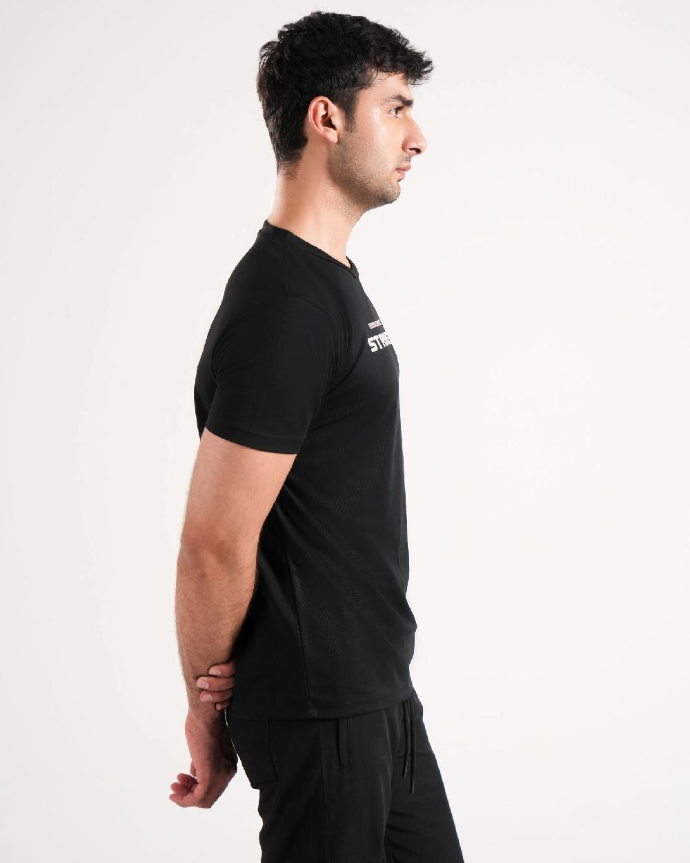 Engine Men Active Wear Tee MT5079-00L-BLK