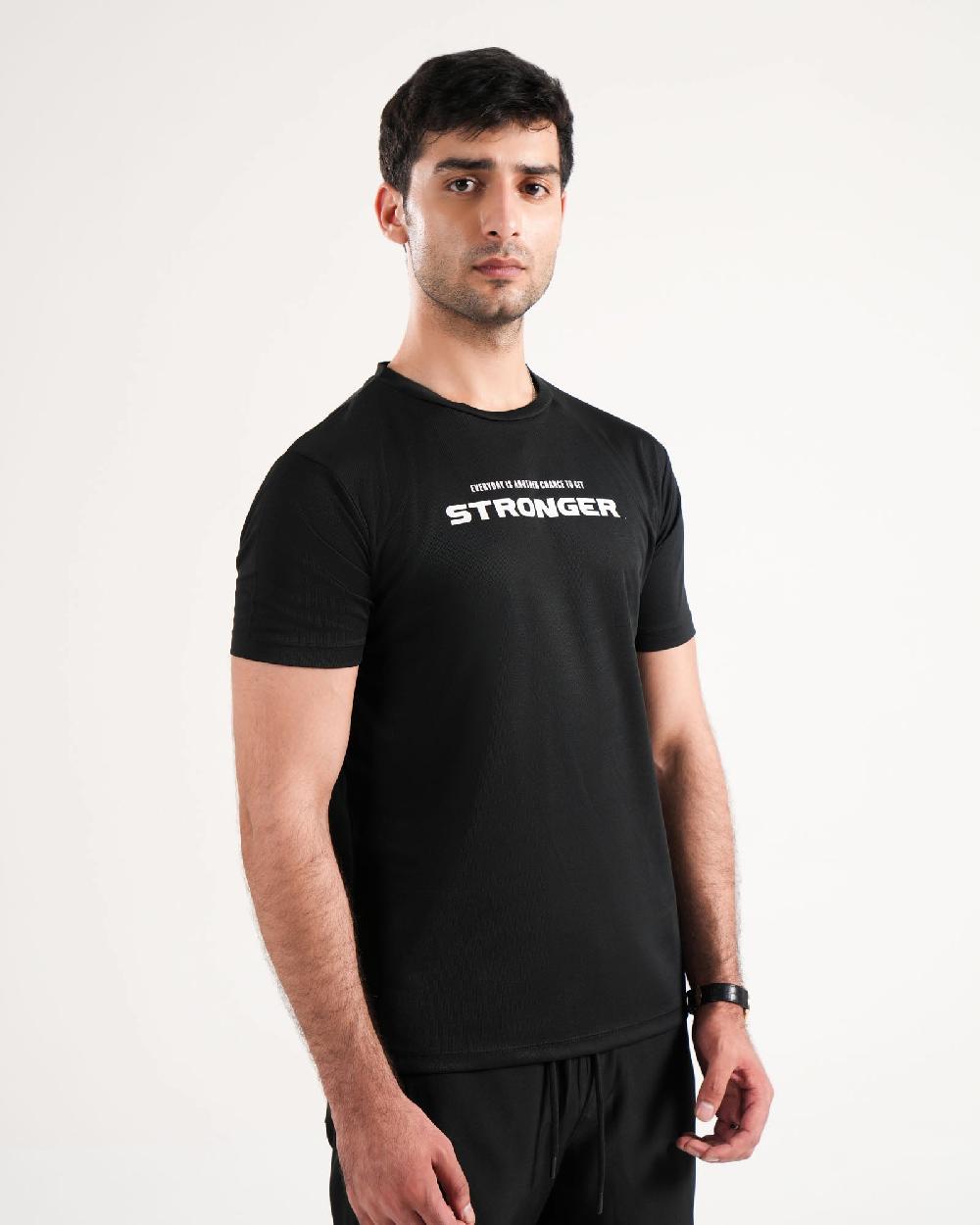 Engine Men Active Wear Tee MT5079-00L-BLK
