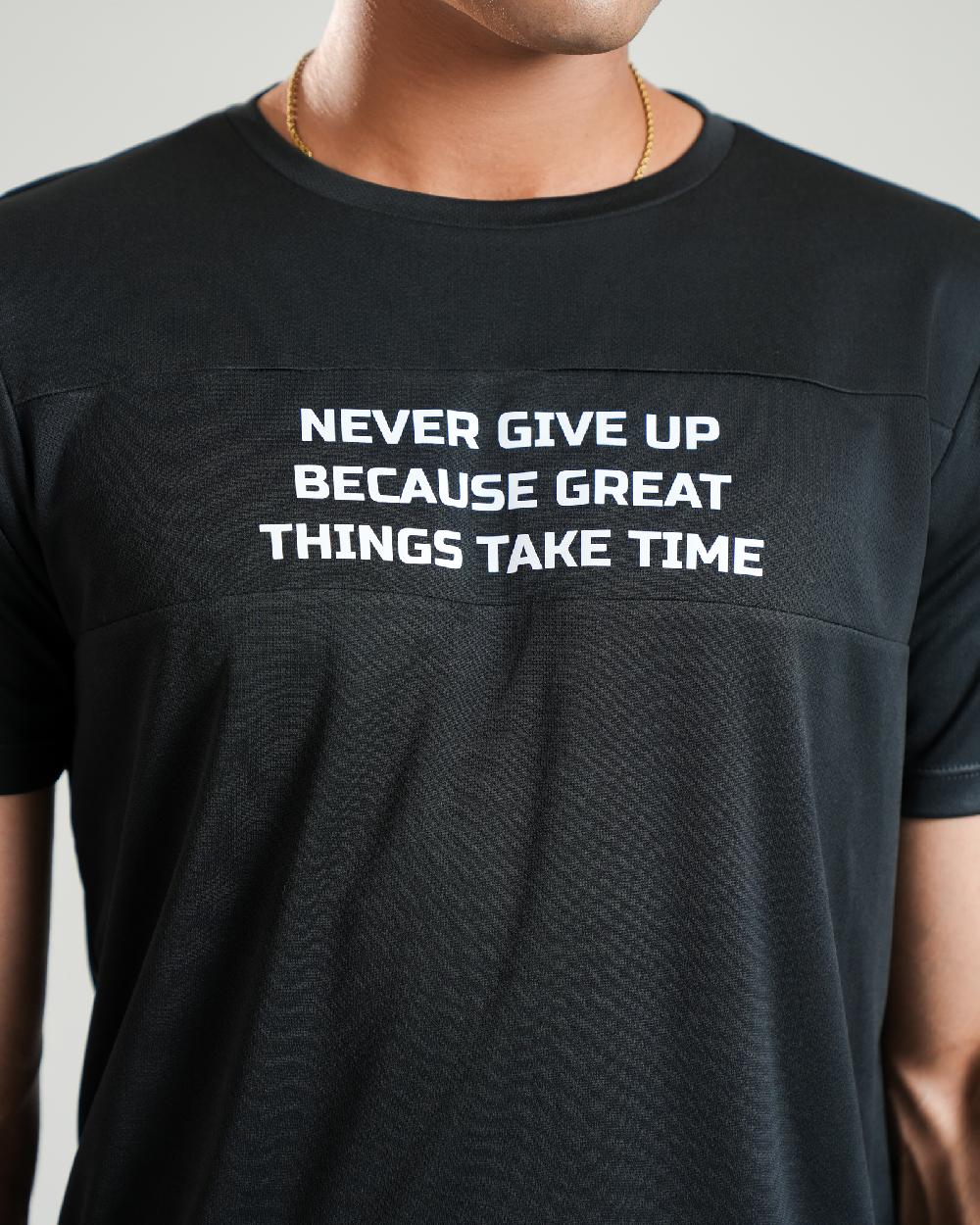 Engine Men Active Wear Tee MT5083-00L-BLK