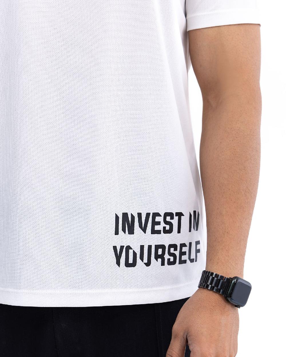 Engine Men Active Wear Tee MT5084-00L-WHT