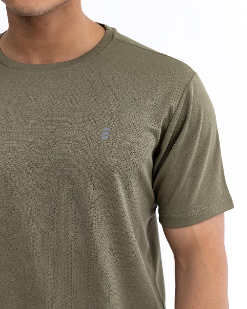 Engine Men Active Wear Tee MT5090-00M-OLV