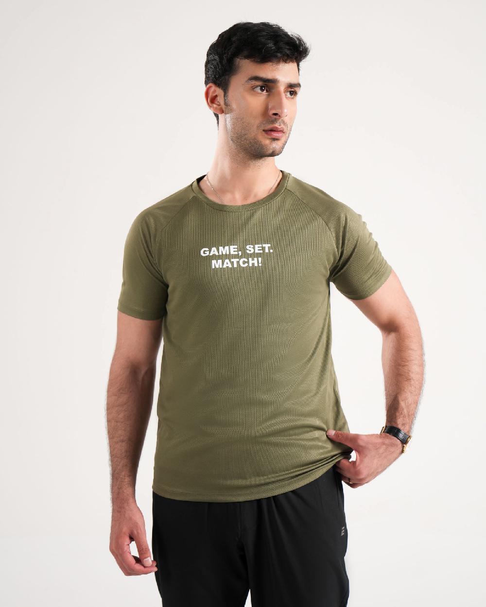 Engine Men Active Wear Tee MT5138-00L-OLV