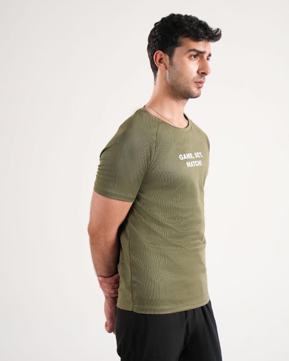 Engine Men Active Wear Tee MT5138-00L-OLV