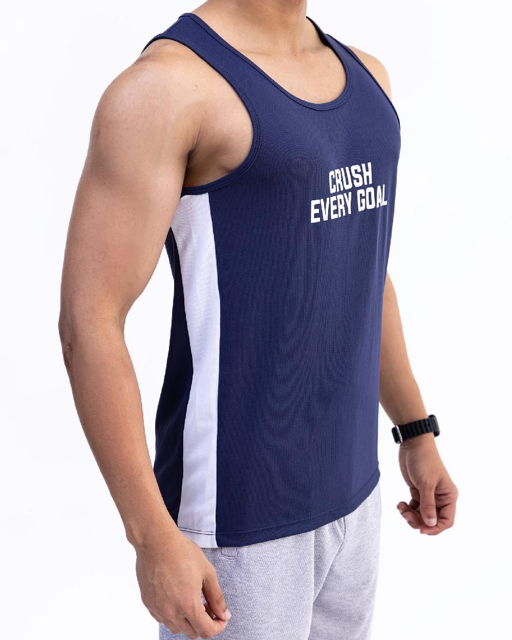 Engine Men Active Wear Vest MT5047-00S-NVY