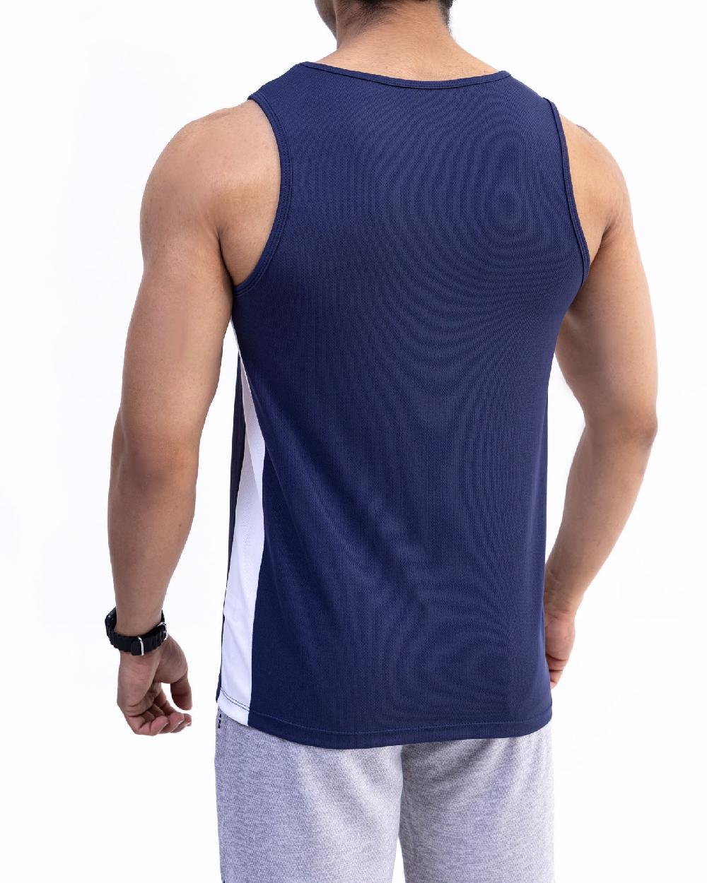Engine Men Active Wear Vest MT5047-00S-NVY