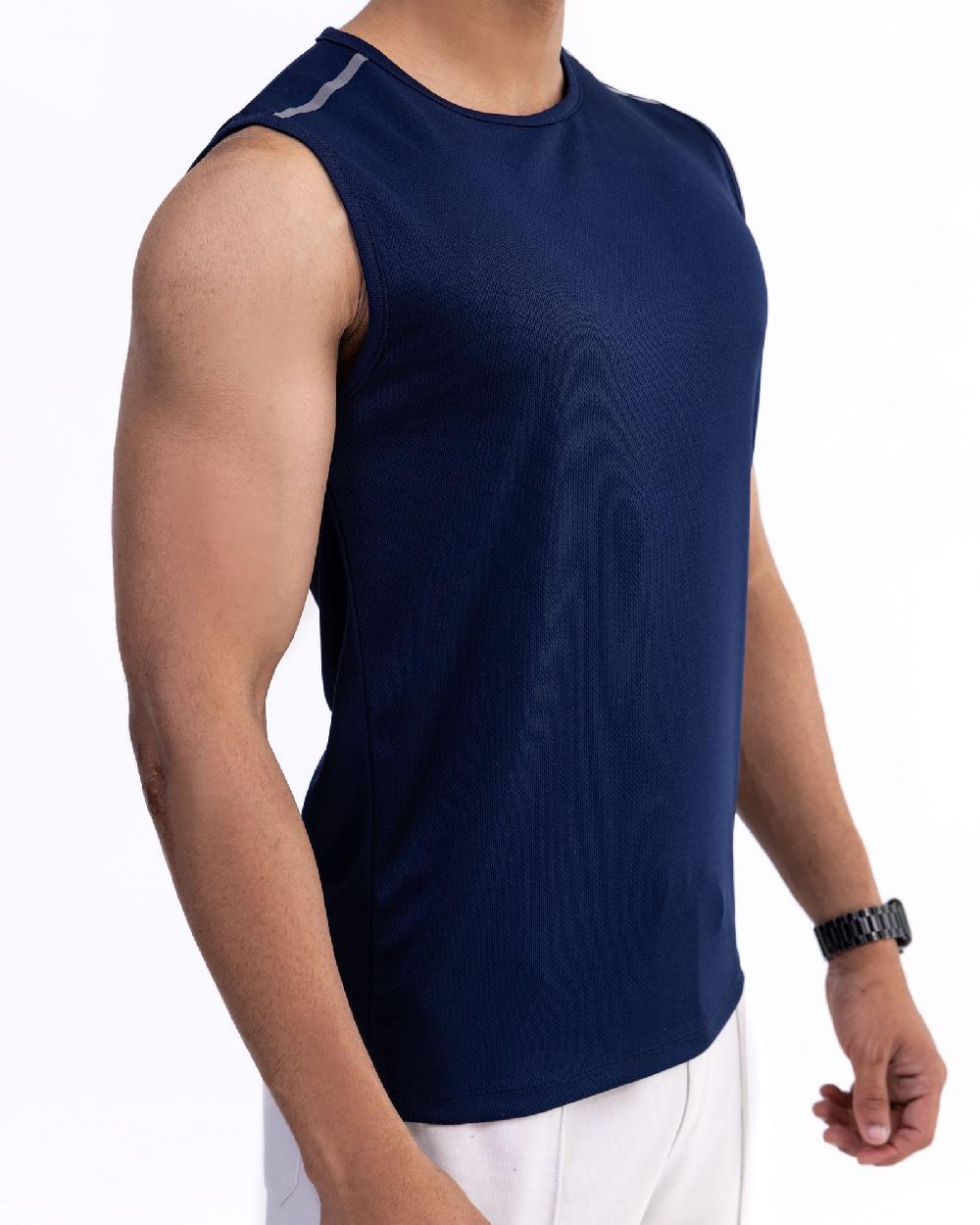 Engine Men Active Wear Vest MT5078-00L-NVY