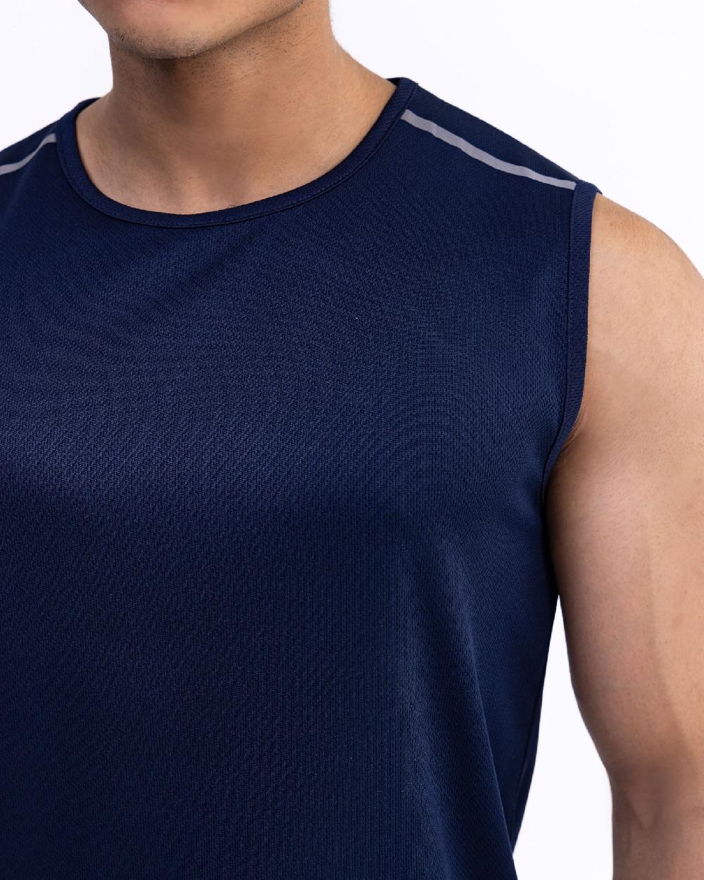 Engine Men Active Wear Vest MT5078-00L-NVY