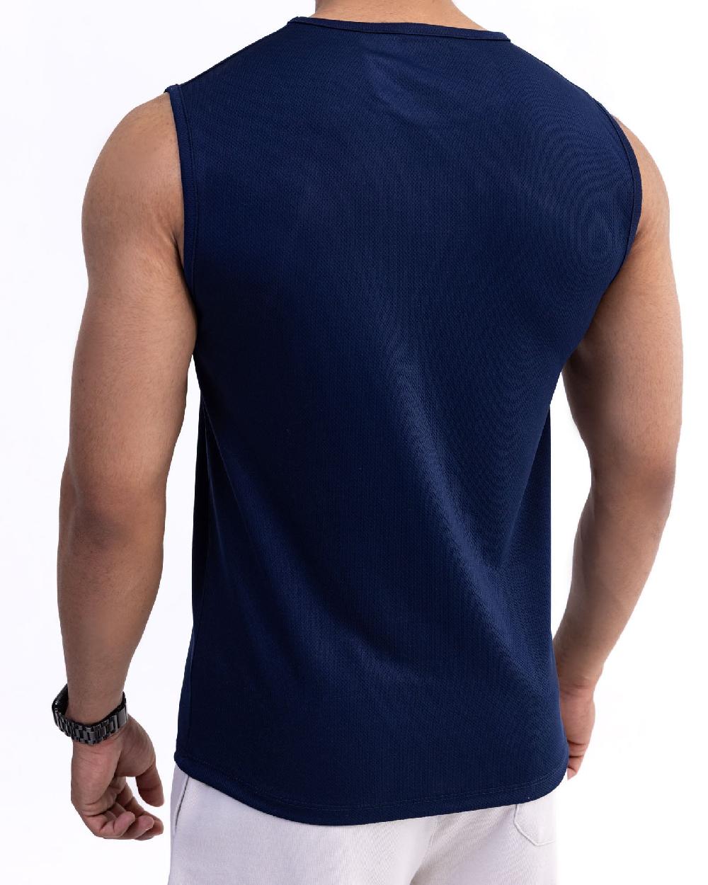 Engine Men Active Wear Vest MT5078-00L-NVY