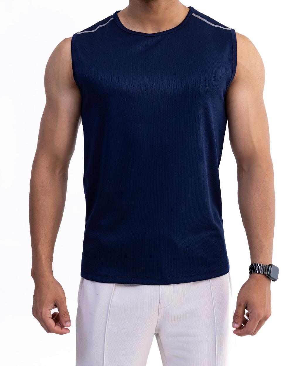 engine Men Active Wear Vest MT5078-00L-NVY