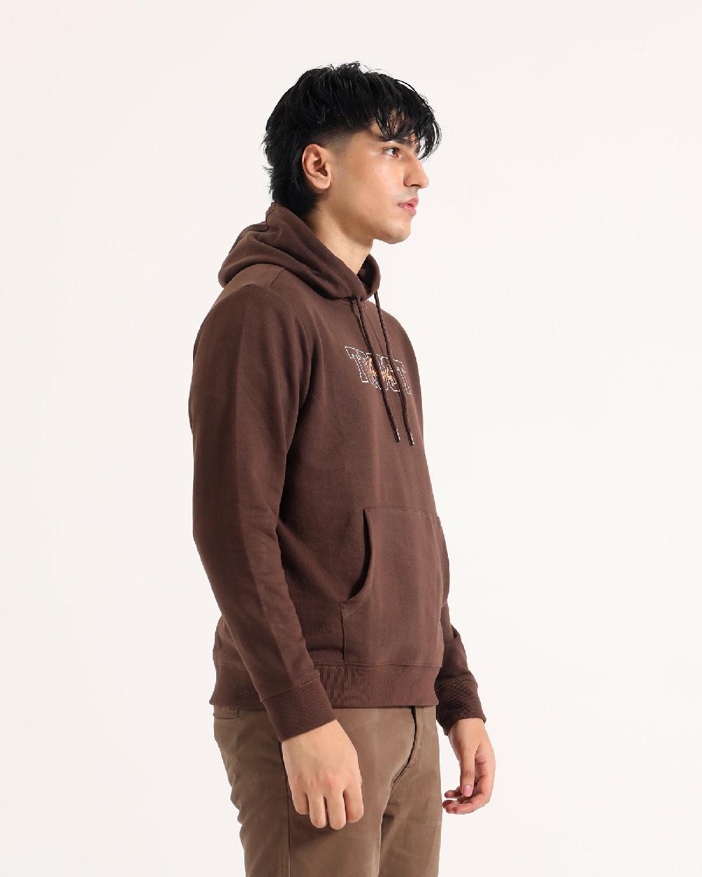 Engine Men Basic Hoodie Upper FR4002-00L-BRN