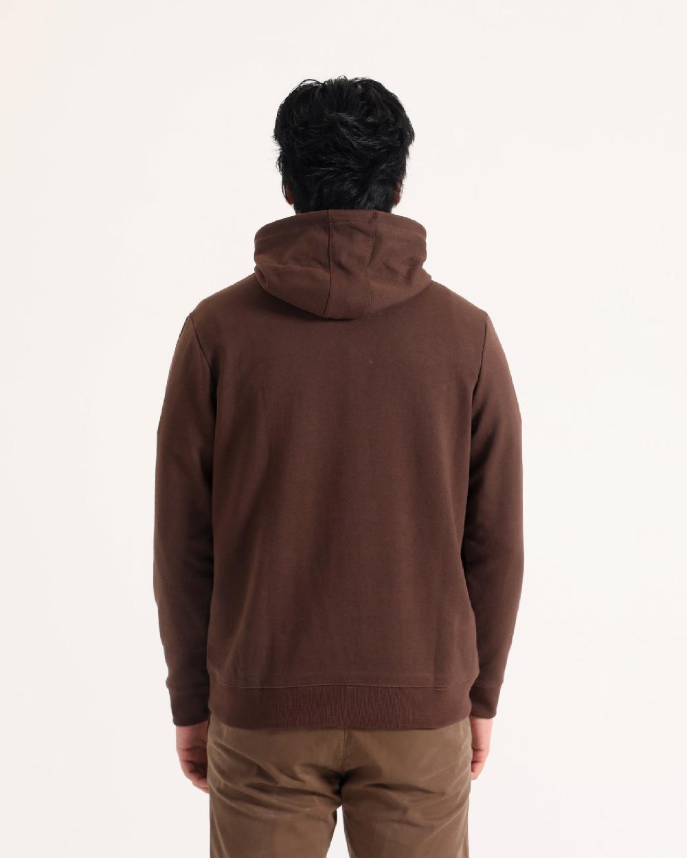 Engine Men Basic Hoodie Upper FR4002-00L-BRN