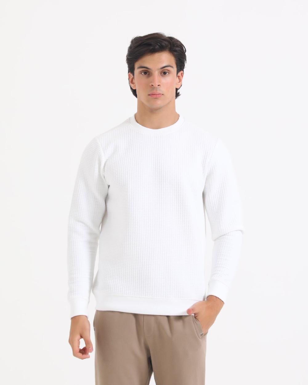 Engine Men Basic Sweatshirt MT4187-XXL-WHT