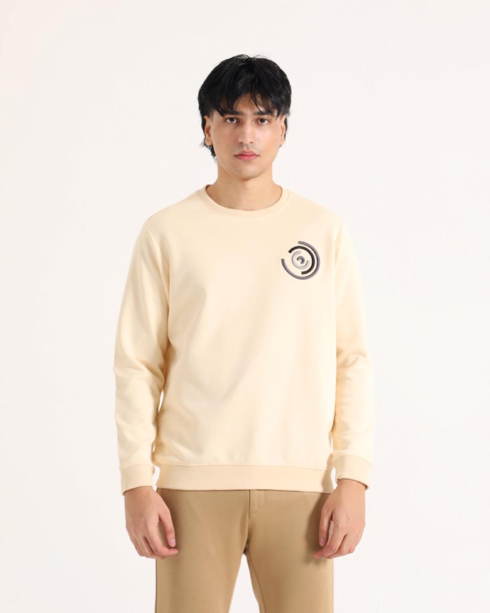 engine Men Basic Sweatshirt MT4195-00S-CRM