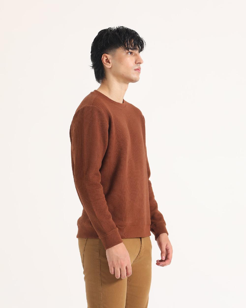 Engine Men Basic Sweatshirt MT4197-00S-BRN