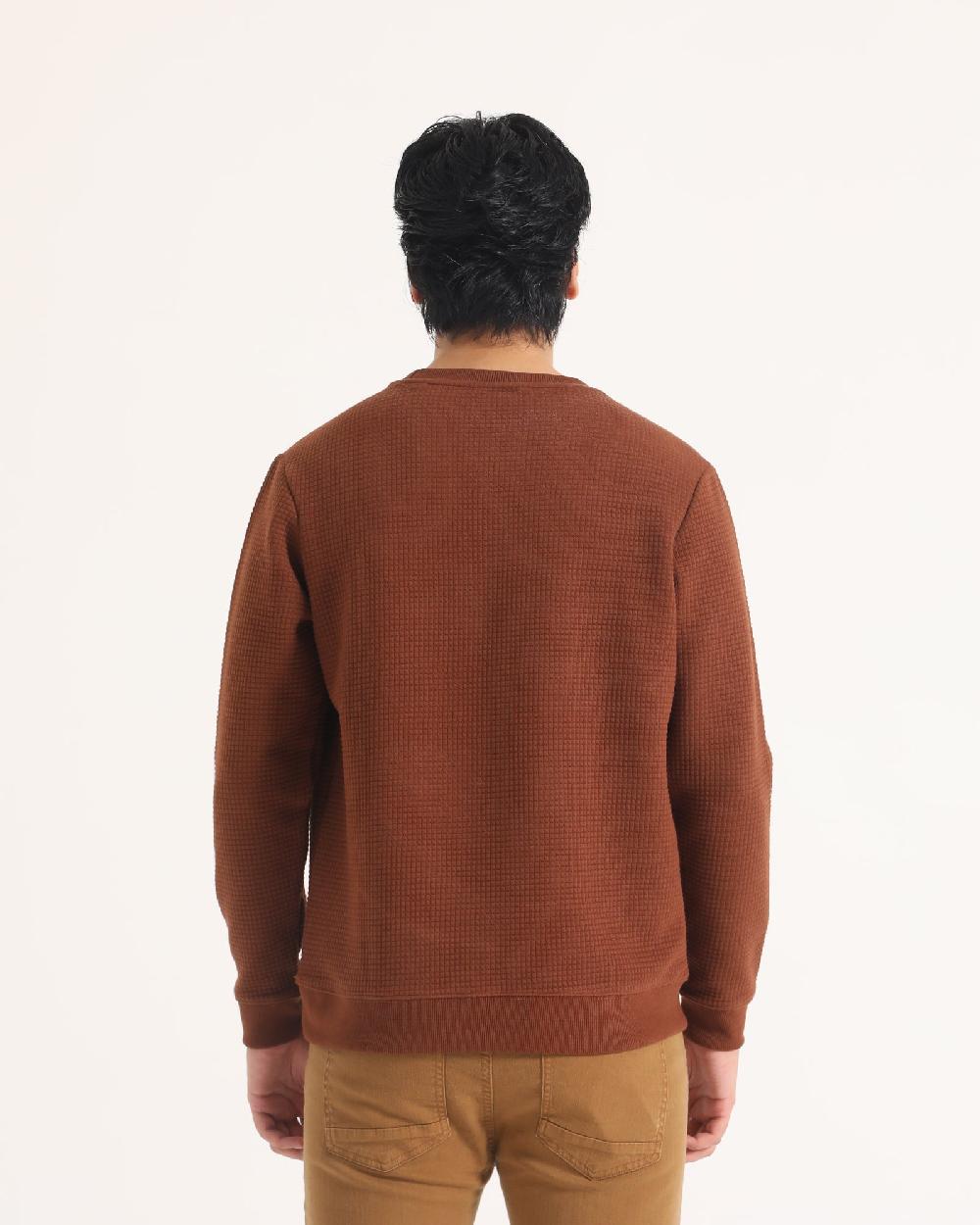 Engine Men Basic Sweatshirt MT4197-00S-BRN